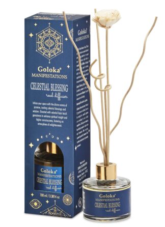 Goloka Manifestations Celestial Blessing Jasmine & Lapis Lazuli Reed Diffuser