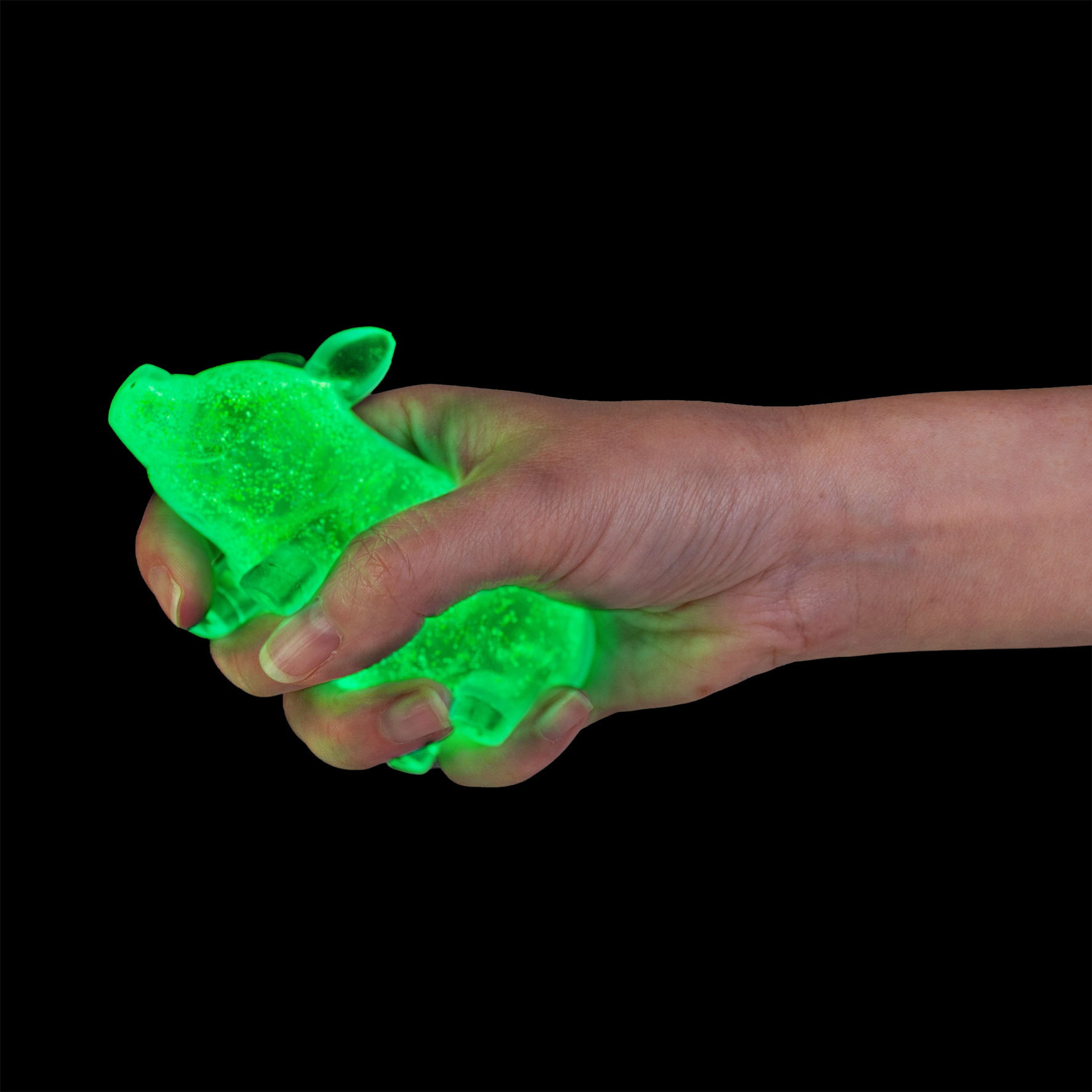 Smoosho's Super Squeeze Glow-in-the-dark Pig - Image 3
