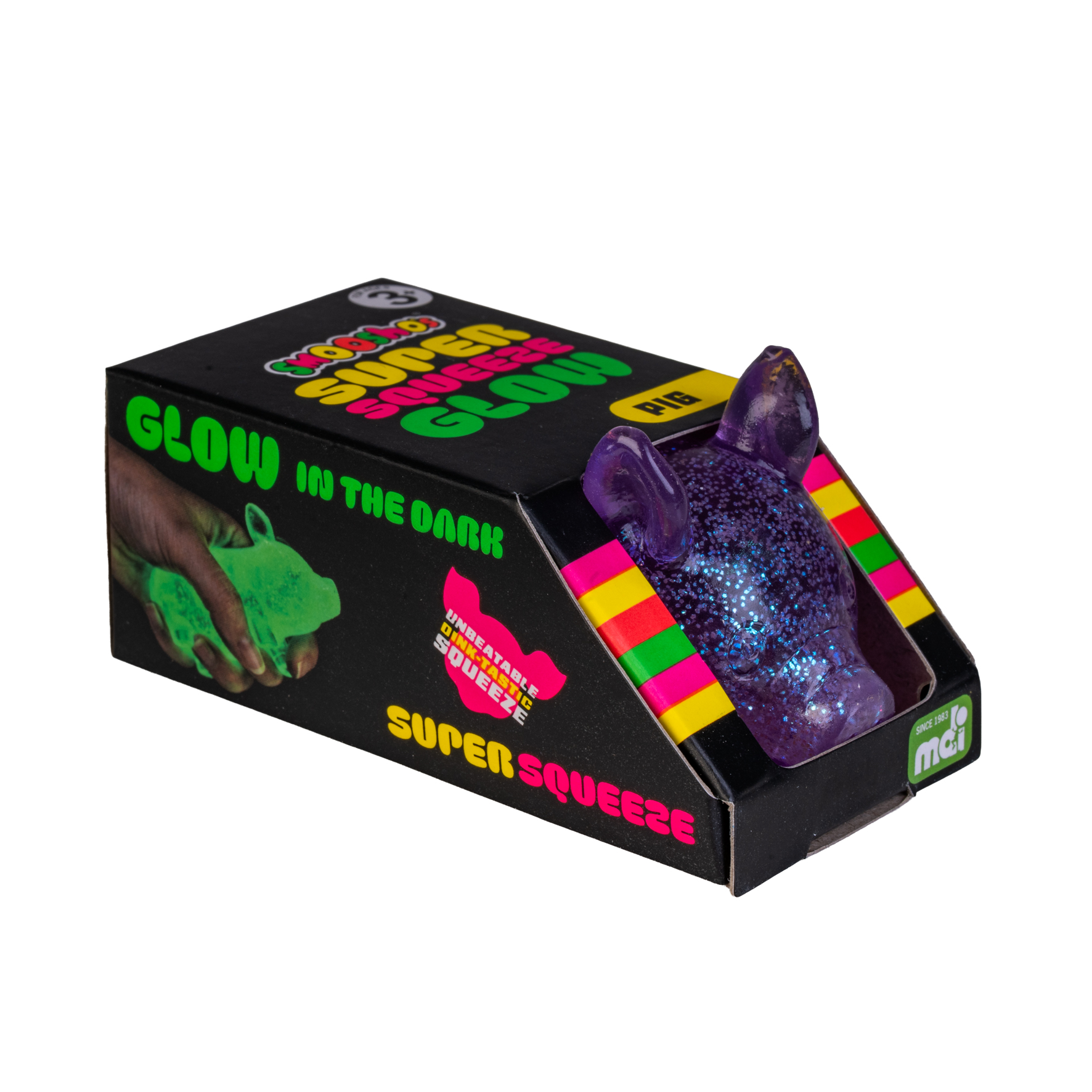 Smoosho's Super Squeeze Glow-in-the-dark Pig - Image 4