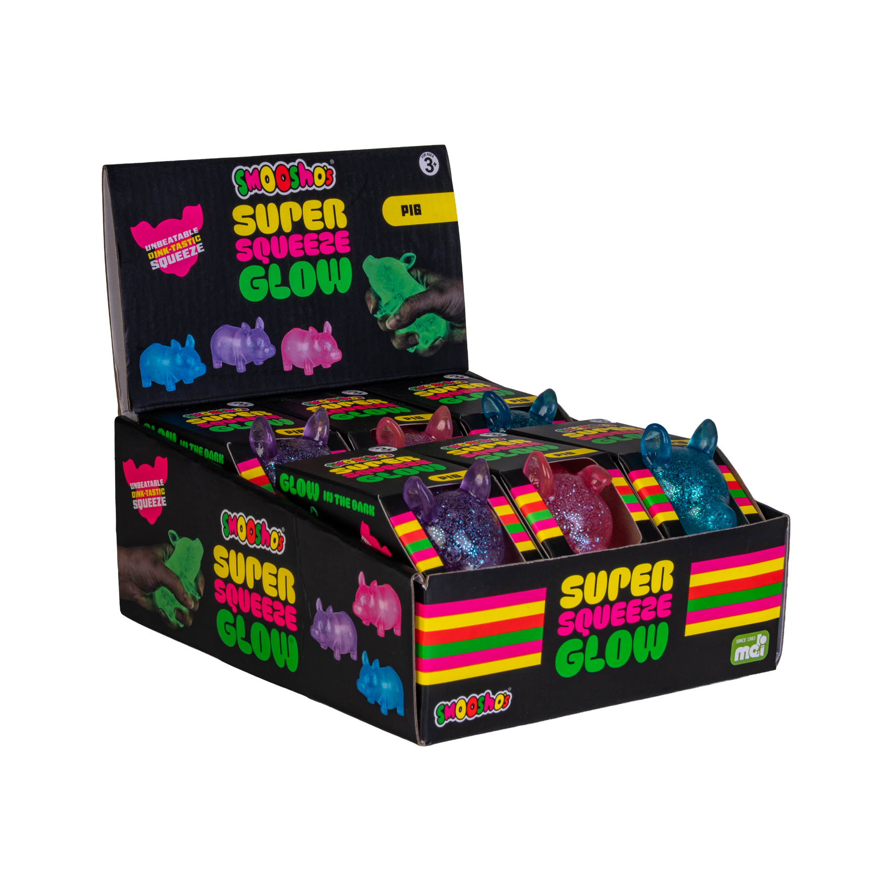 Smoosho's Super Squeeze Glow-in-the-dark Pig - Image 5