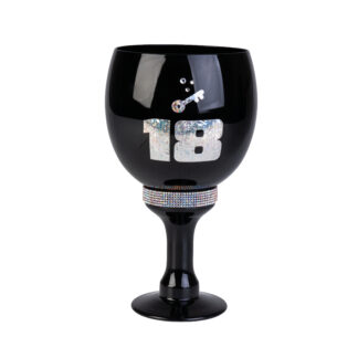 Happy 18th Birthday Black Luxe Pimp Cup