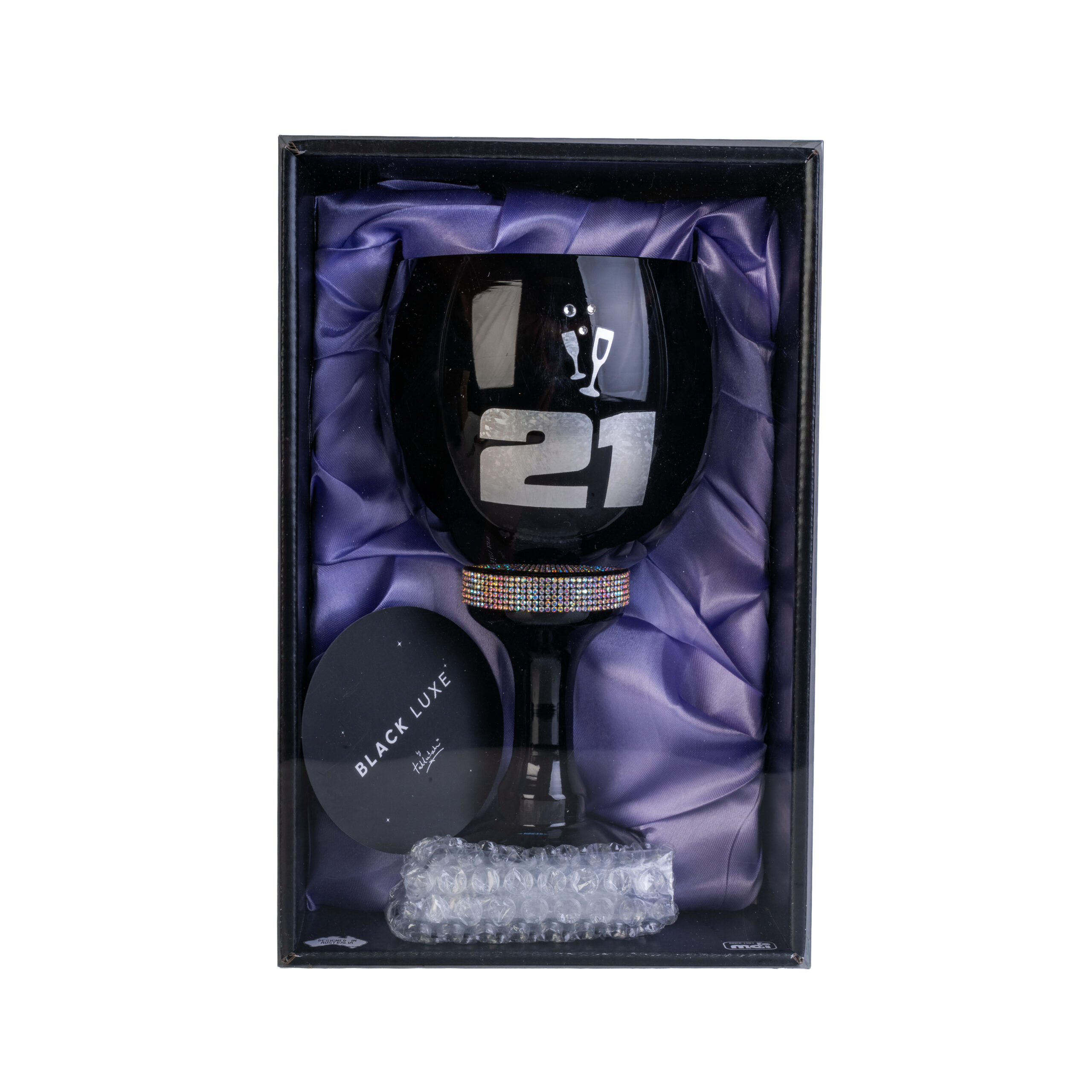 Happy 21st Birthday Black Luxe Pimp Cup - Image 2
