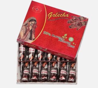 Golecha Henna Cone Natural Incense- 125g
