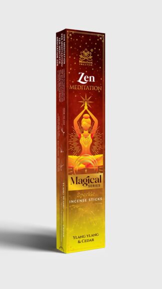 Himalaya Magical Series Sparkle Incense Zen Meditation Ylang Ylang & Cedar 20g
