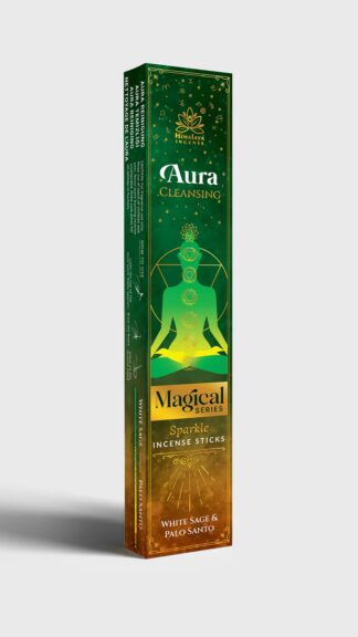 Himalaya Magical Series Sparkle Incense Aura Cleansing White Sage & Palo Santo 20g