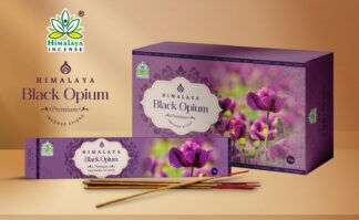 Himalaya Pure and Natural Incense 15g Black Opium