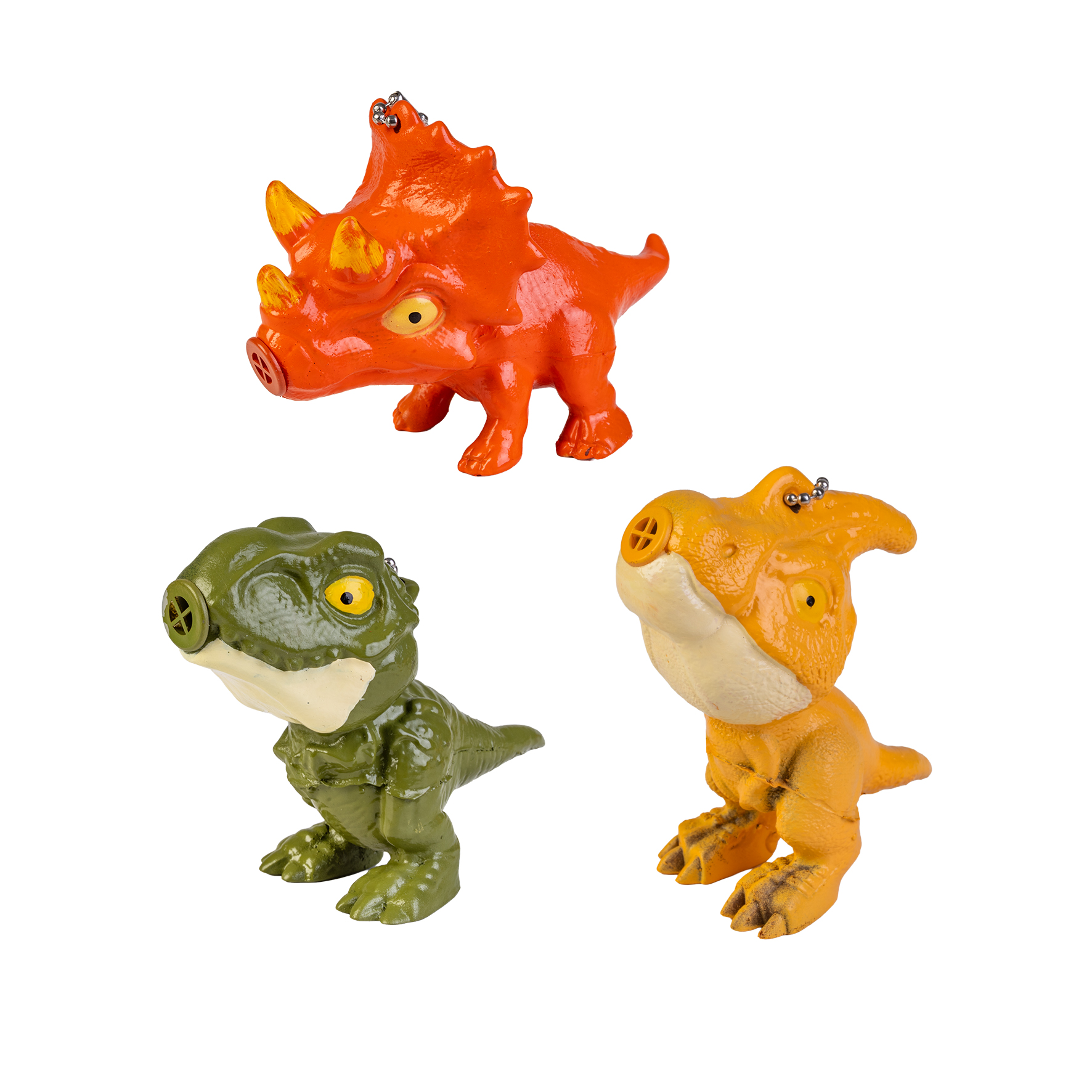 Squeaky Dino Keychain - Image 2