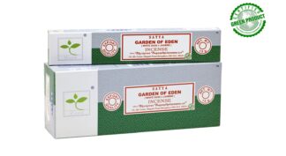 Earth Satya Incense -  Garden of Eden White Sage & Jasmine 15g