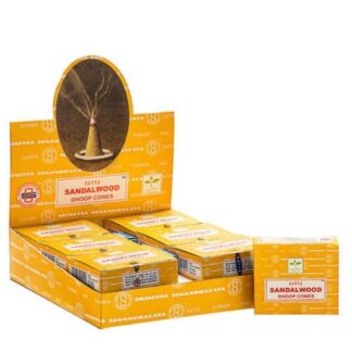 Satya Dhoop Cones Sandalwood