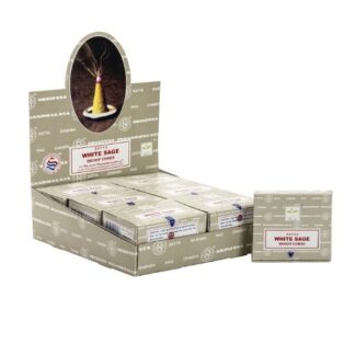 Satya Dhoop Cones White Sage