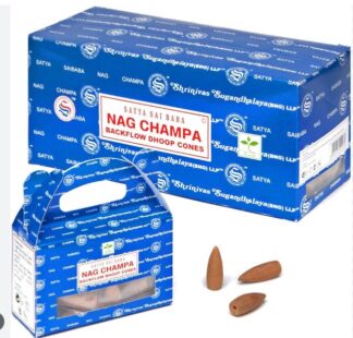 Satya Backflow Dhoop Cones Nag Champa