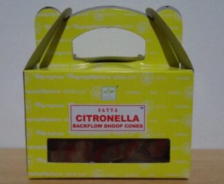 Satya Backflow Dhoop Cones Citronella