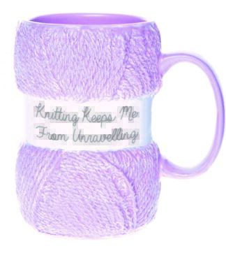 Knitting Mug - Unravelling