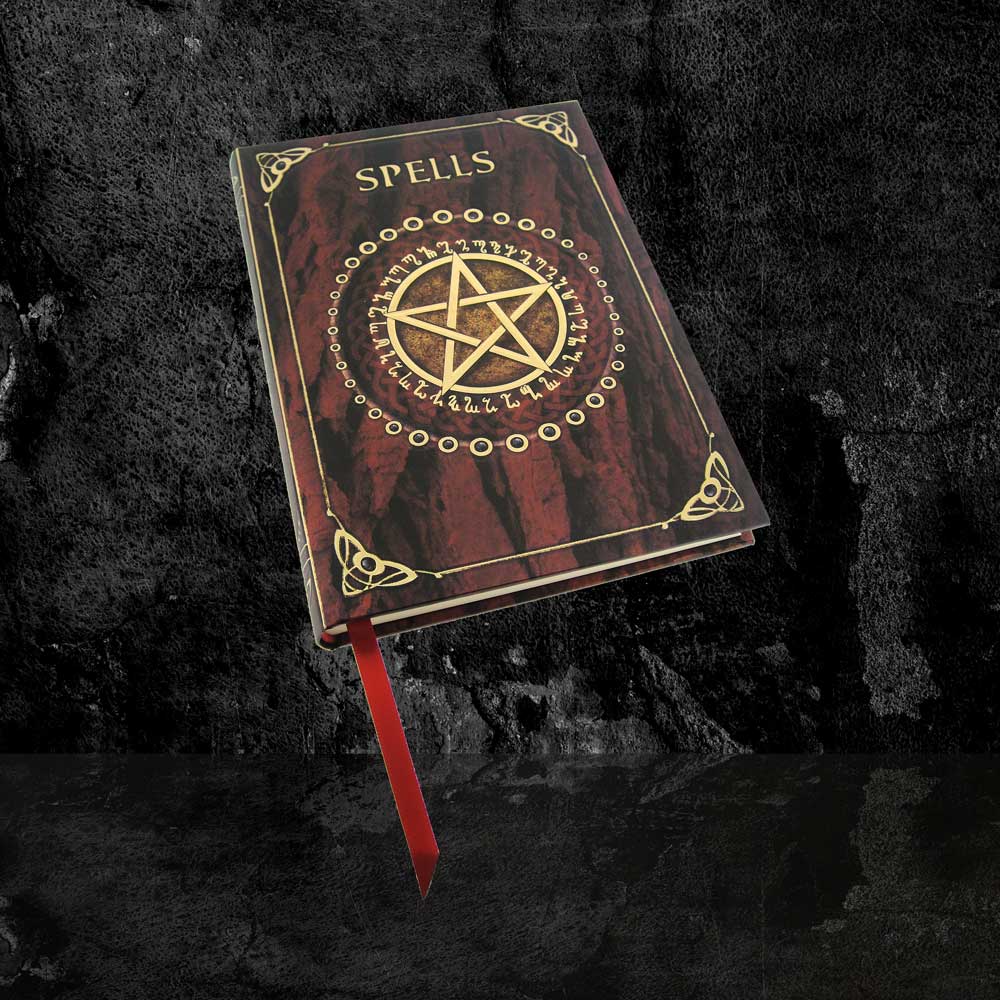 Nemesis Now Embossed Spell Book Red 17cm - Image 2