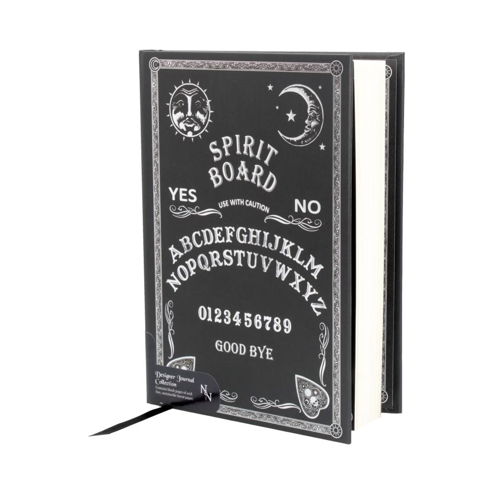 Nemesis Now Embossed Journal Black and White Spirit Board 17cm - Image 2