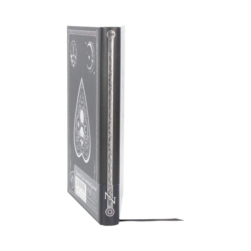 Nemesis Now Embossed Journal Black and White Spirit Board 17cm - Image 6
