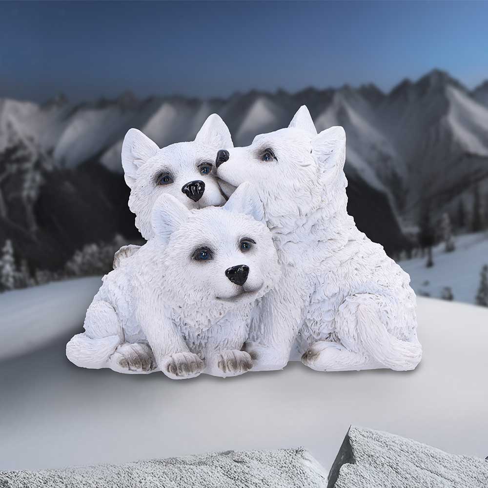 Nemesis Now Cub Cuddle Wolf Pups Figurine 10cm - Image 7
