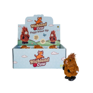 Highland Cow Fuzzy Wind-Up