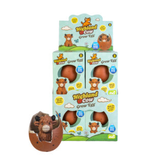Highland Cow Grow Egg