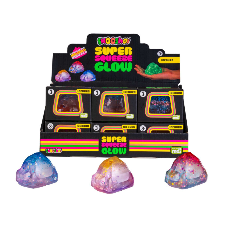 Smoosho's Super Squeeze Glow-in-the-dark Iceburg