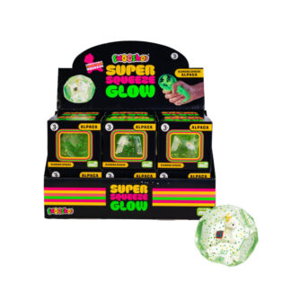 Smooshos Super Squeeze Diamond Sphere GID Alpaca