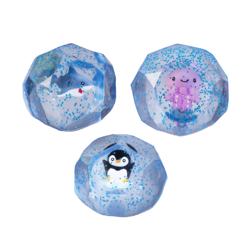 Smooshos Super Squeeze Diamond Sphere GID Sea Animal - Image 2