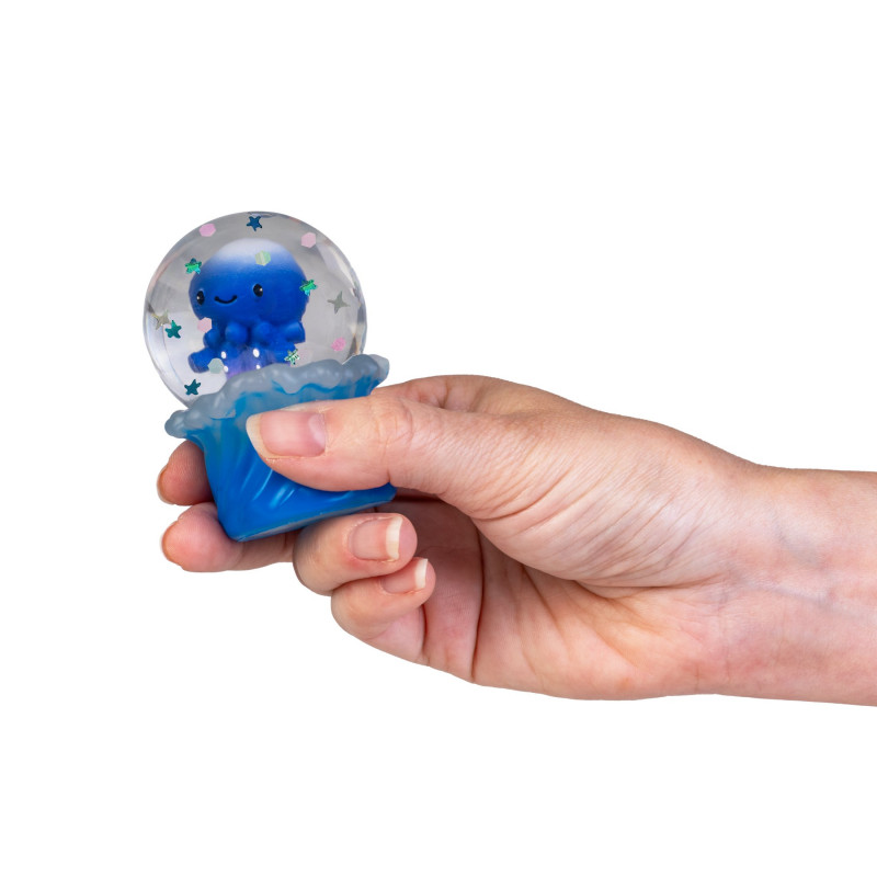 Smooshos Snow Globe Glow in the Dark Sea Animals - Image 3