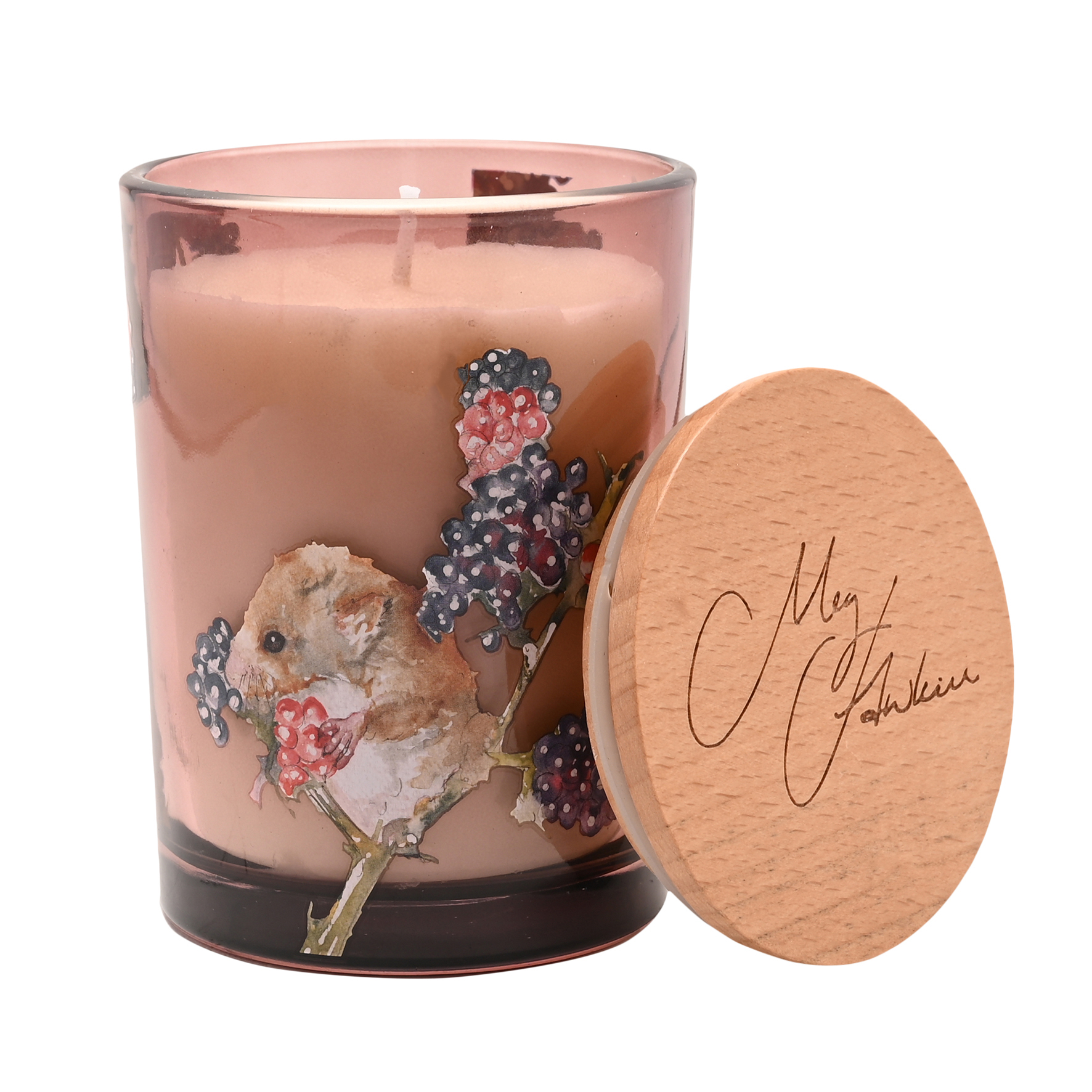 Meg Hawkins 250g Candle Field Mouse - Blackberry Bramble - Image 2