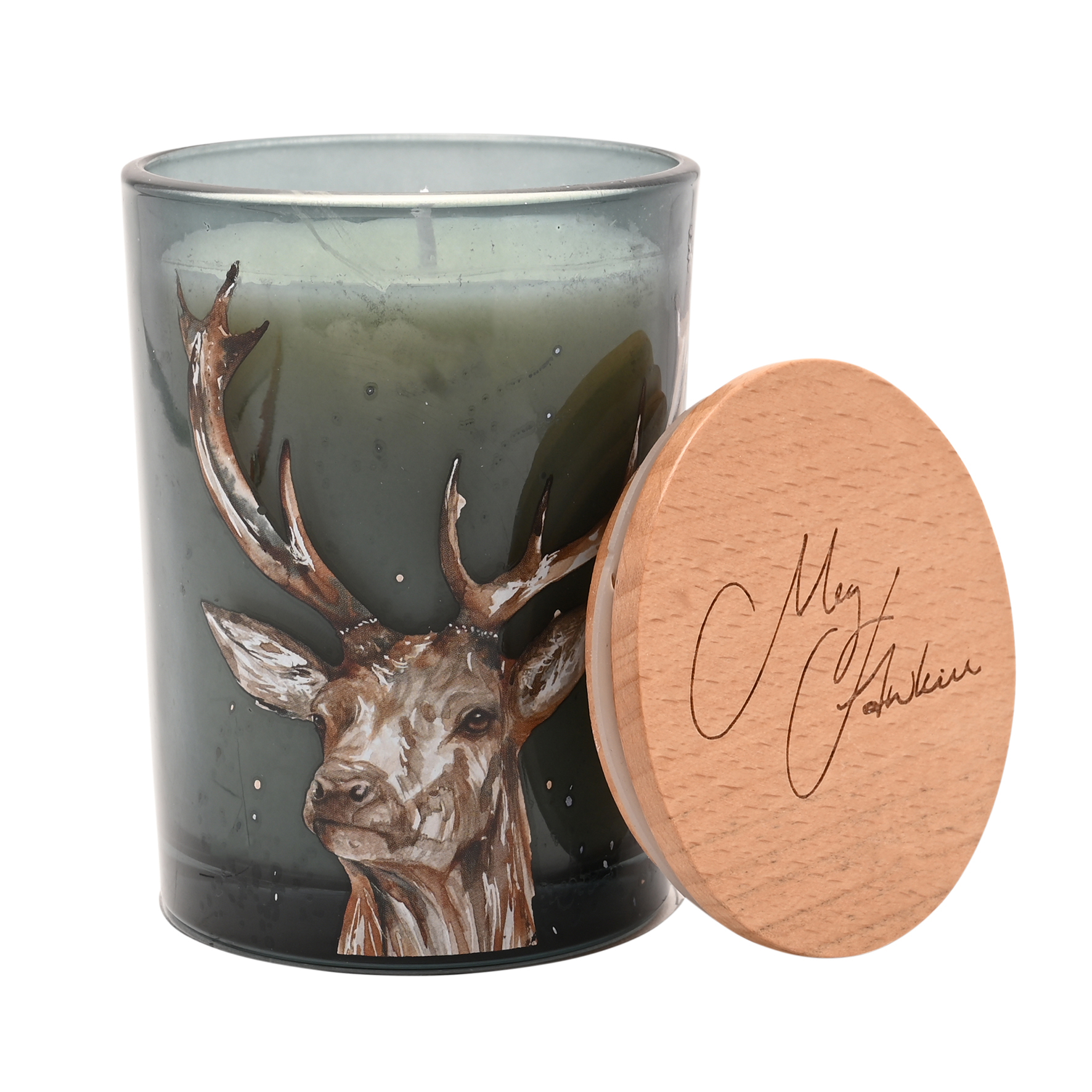 Meg Hawkins 250g Candle Stag - Elderflower & Pear Blossom - Image 2
