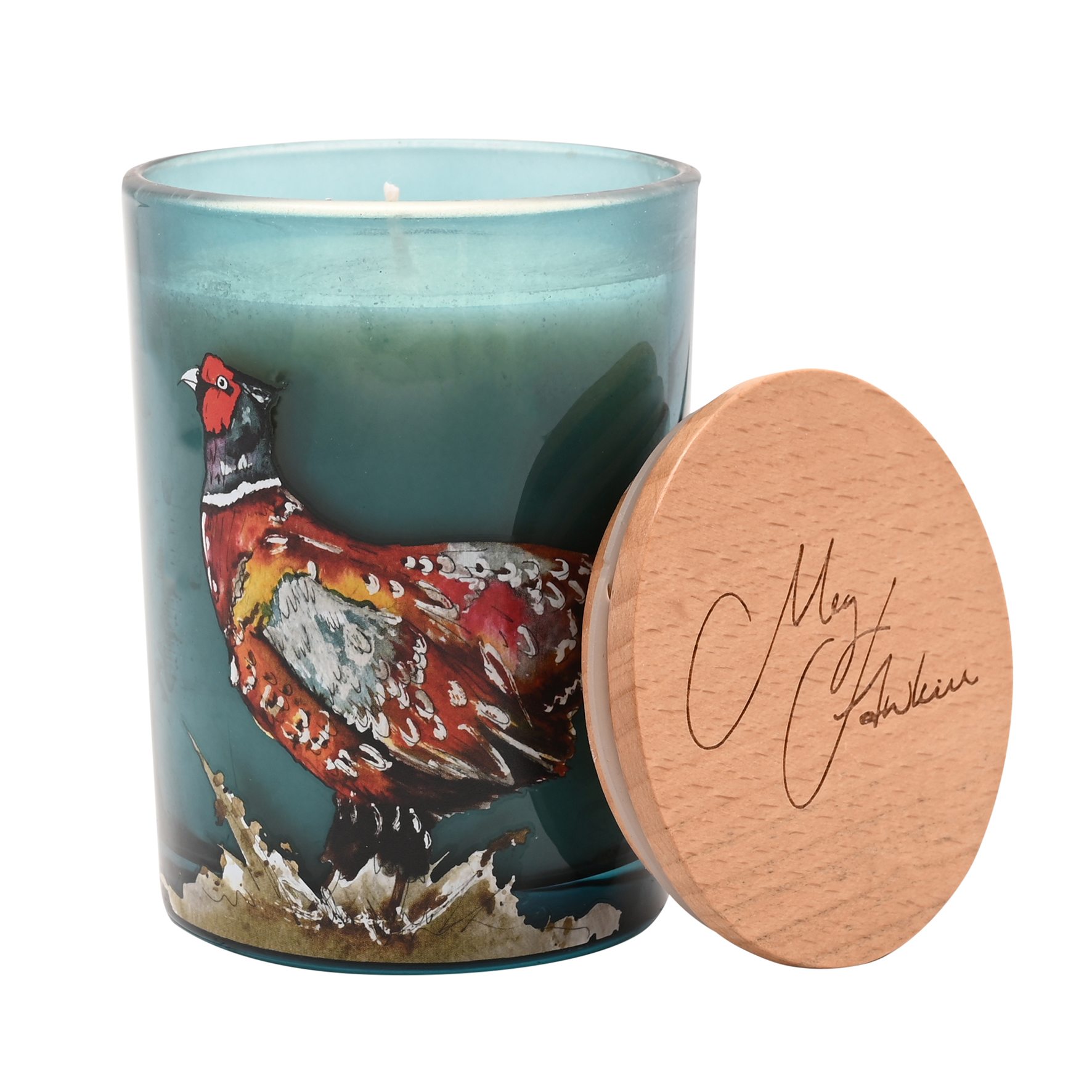 Meg Hawkins 250g Candle Pheasant - Rosehip & Birchwood - Image 2