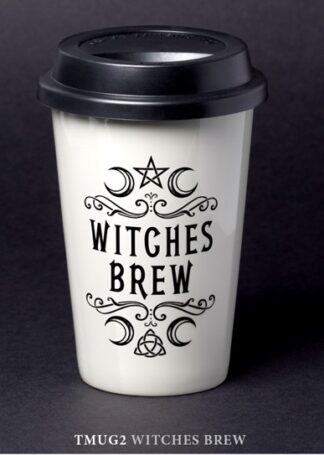 Witches Brew Ceramic Travel Mug