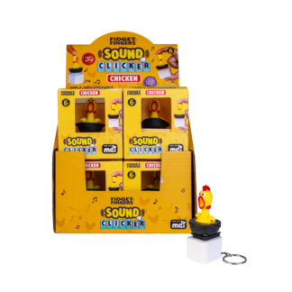 Fidget Sound Clicker Keychain Chicken