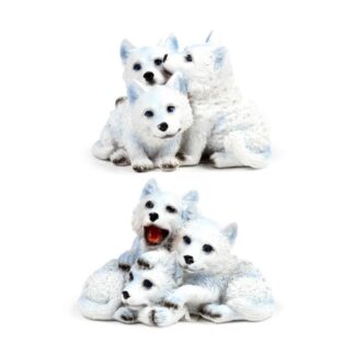 Wolf Puppies Trio