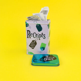 Brightside Receipts Tin