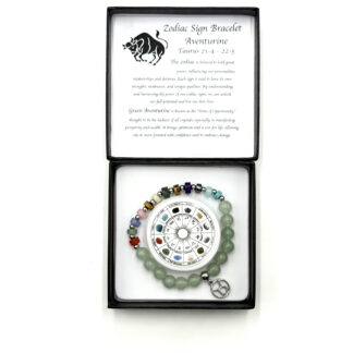 Zodiac Bracelet Taurus Aventurine