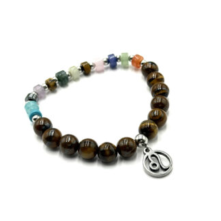 Zodiac Bracelet Leo Tiger Eye