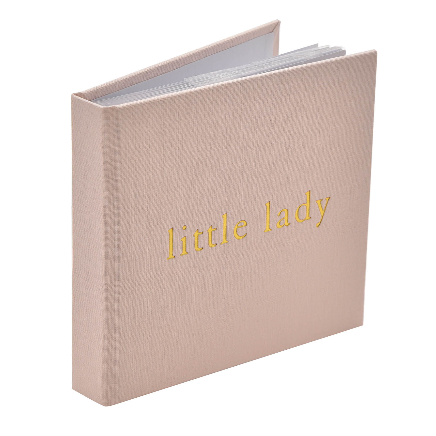 Bambino Linen Photo Album - Little Lady - Image 2