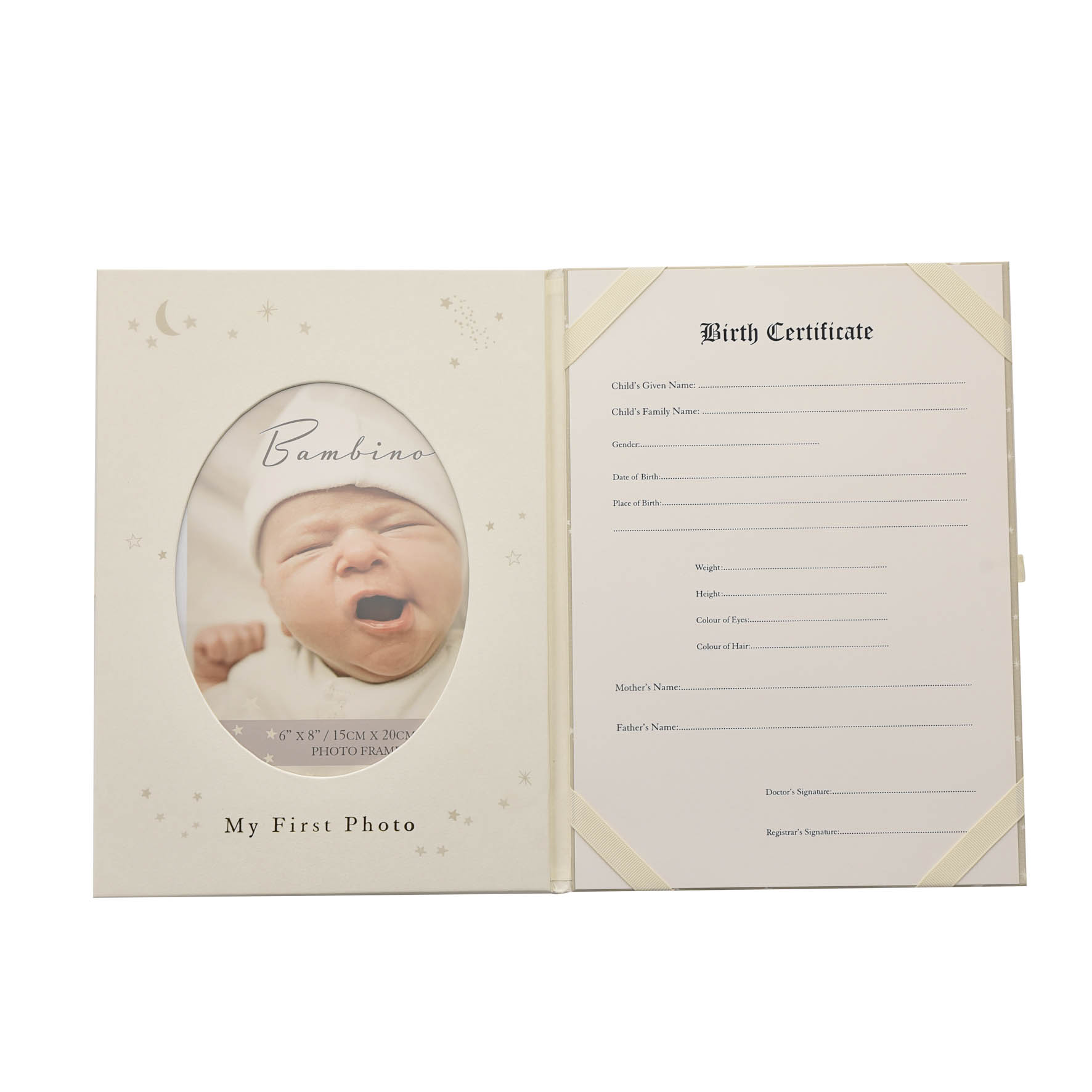 Bambino Little Star A4 Birth Certificate Holder - Image 3
