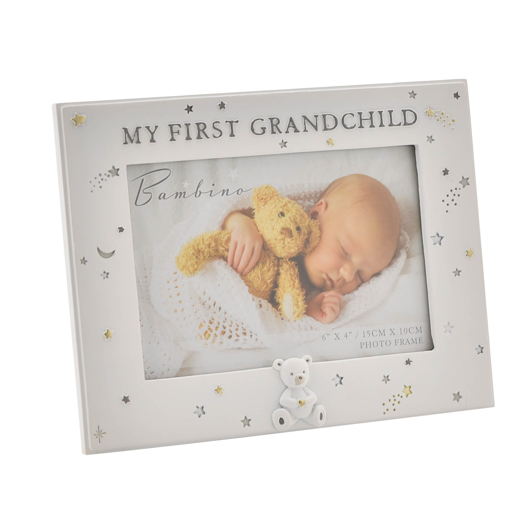 Bambino Resin First Grandchild Photo Frame 6x4inch