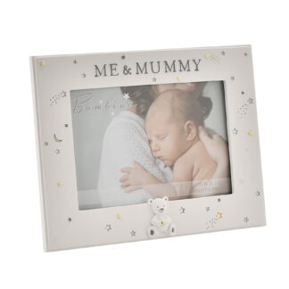 Bambino Resin Mummy & Me Photo Frame 6" x 4"