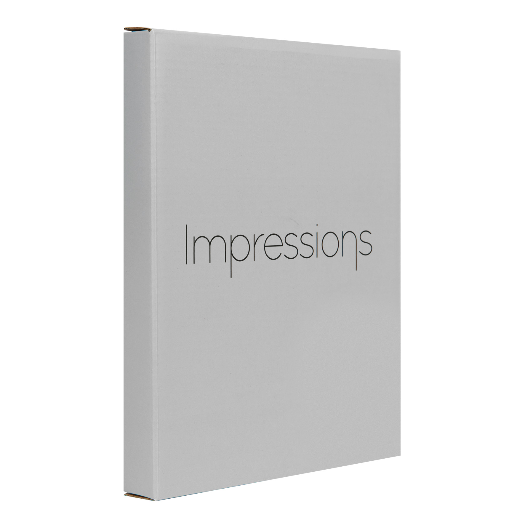 Impressions Silver Colour Photo Frame White Border 4" x 6" - Image 2