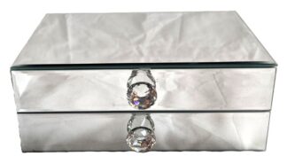 Mirror Jewellery Box with Drawers