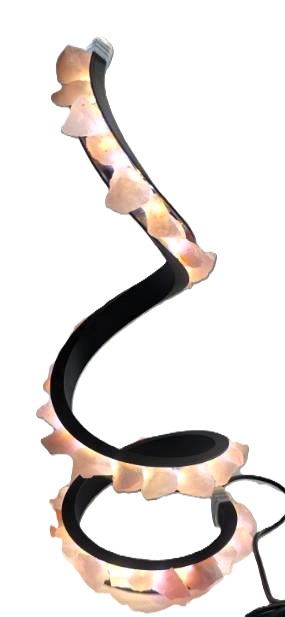 Crystal LED Lamp Rose Quartz