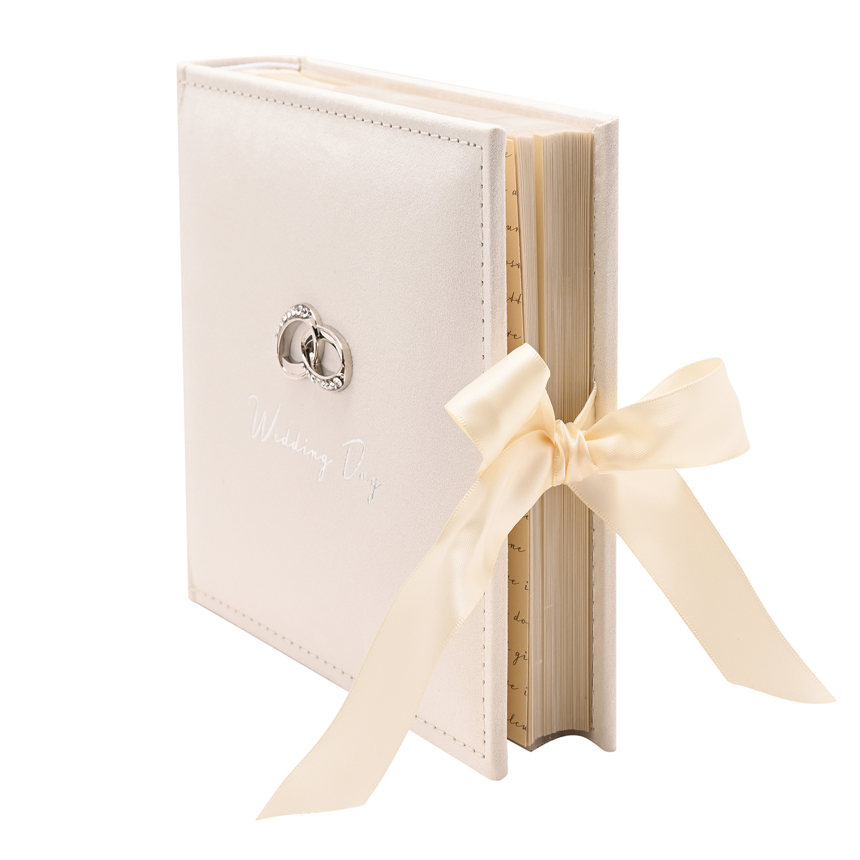 Amore Suede Wedding Album Holds 100 x 6x4inch Pictures - Image 2
