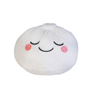 White Smooshos Dumpling Cushion