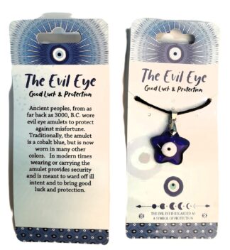 Nazar Evil Eye Pendant - Star