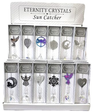 Eternity Crystals Suncatcher Full Display 36 Asstd